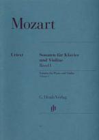 Wolfgang Amadeus Mozart - Sonatas For Piano And Violin Vol I/ Εκδόσεις Henle Verlag- Urtext