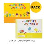 LES PETITS LOUSTICS 1 PACK (CAHIER + CADEAU SURPRISE)