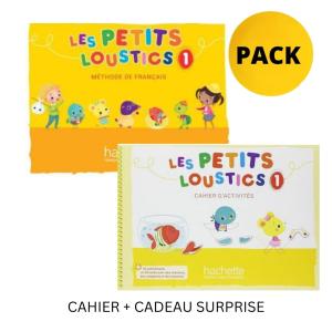 LES PETITS LOUSTICS 1 PACK (CAHIER + CADEAU SURPRISE)