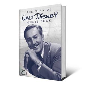 OFFICIAL WALT DISNEY QUOTE BOOK, THE    HC