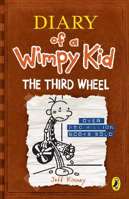 DIARY OF A WIMPY KID 7: THE THIRD WHEEL N/E Paperback