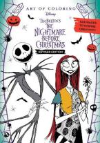 ART OF COLORING: DISNEY TIM BURTON'S THE NIGHTMARE BEFORE CHRISTMAS  Paperback