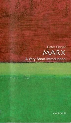 VERY SHORT INTRODUCTIONS : MARX Paperback A FORMAT