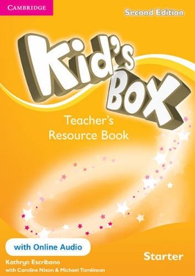 KID'S BOX STARTER TEACHER'S BOOK  RESOURCE PACK ( + ON LINE AUDIO) 2ND ED