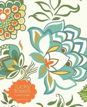 LUCKY FLOWERS NOTECARD BOOK