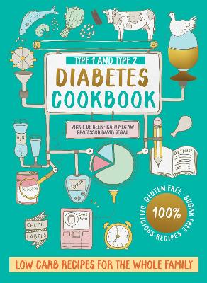 Type 1 and Type 2 Diabetes Cookbook : Low Carb Recipes for the Whole Family Paperback