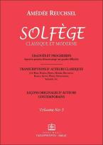 SOLFÈGE VOL. 3 CLASSIQUE ET MODERNE